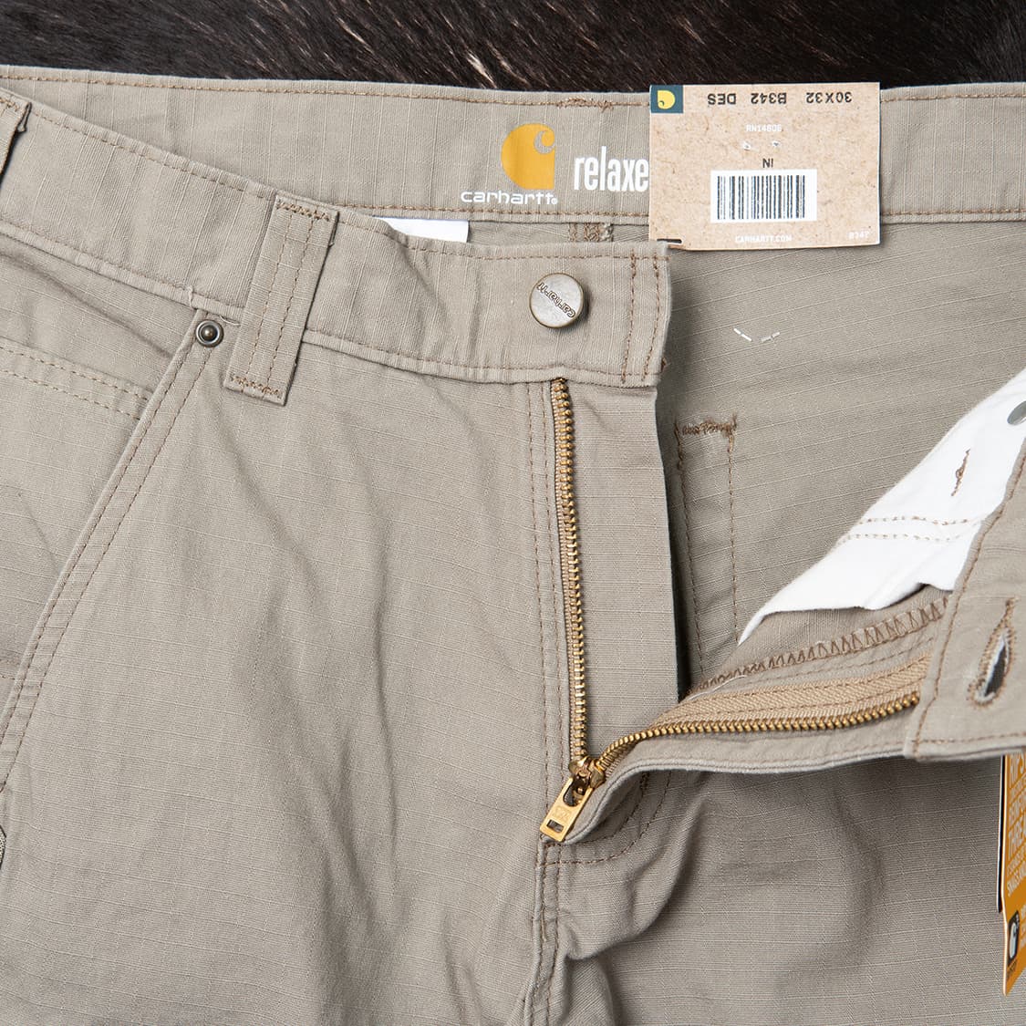 [30] 칼하트 B342 립스탑 더블프론트 카고 워크팬츠  상품이미지3