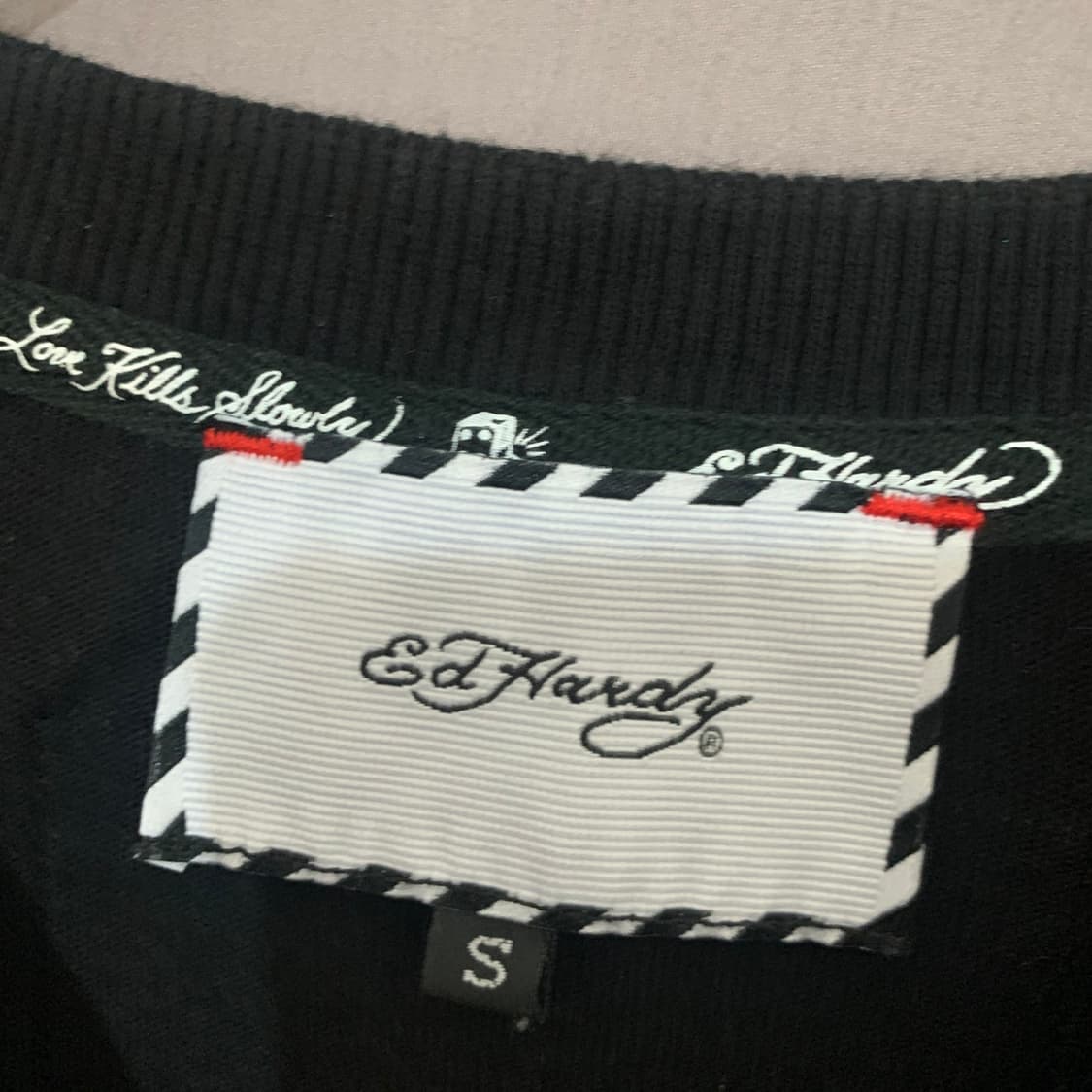 S ED HARDY 에드하디 스트릿 프린팅 오버핏 반팔티 상품이미지8