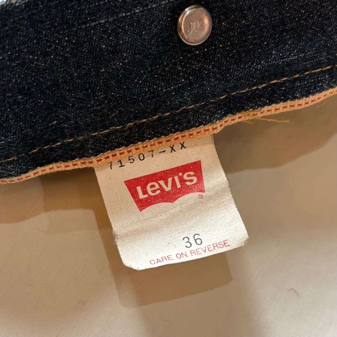 [38] 90s Levis 71507 2nd Type Denim JK 상품이미지8
