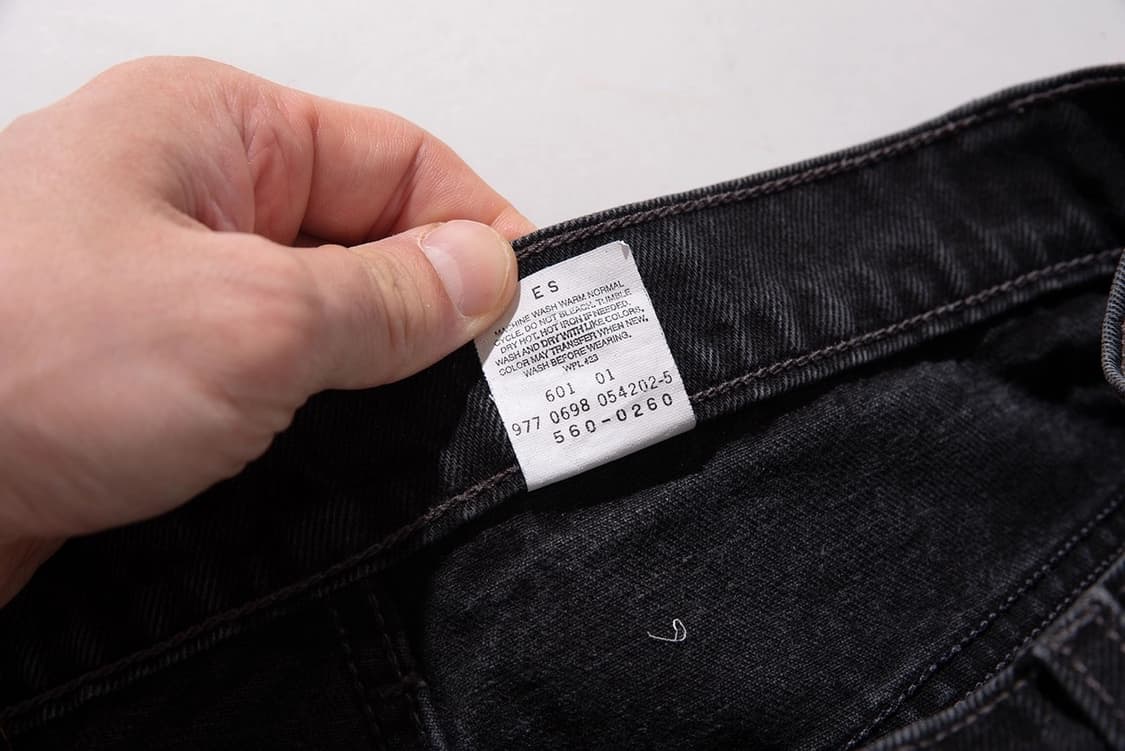 Levi’s 90s 560 black denim (31) 상품이미지4