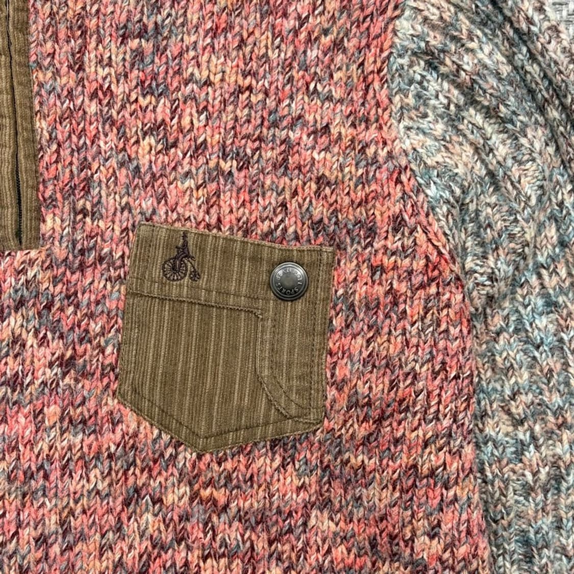 빈폴 스포츠 울 블렌드 하프집업 니트 v2055  상품이미지5