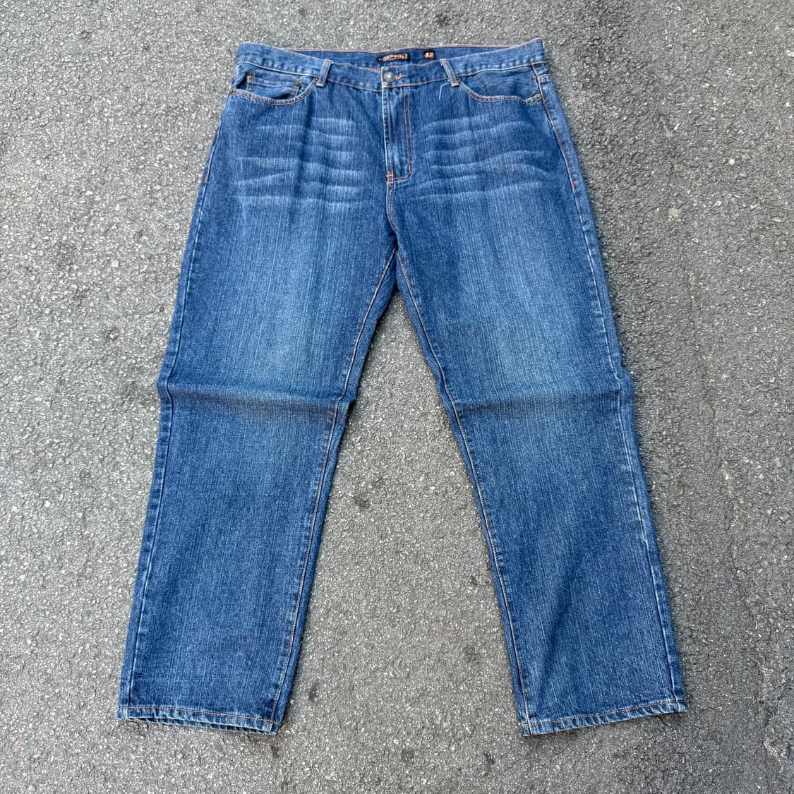 에드하디 스컬 자수 데님 팬츠 상품이미지3