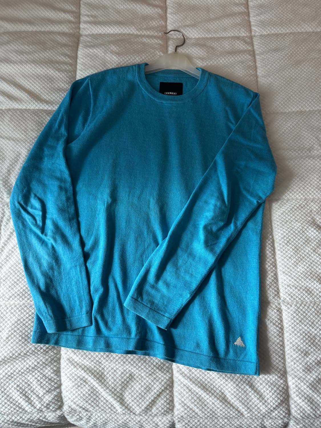 [Burton] 버튼 울 니트_에메랄드 블루 (L) 상품이미지6