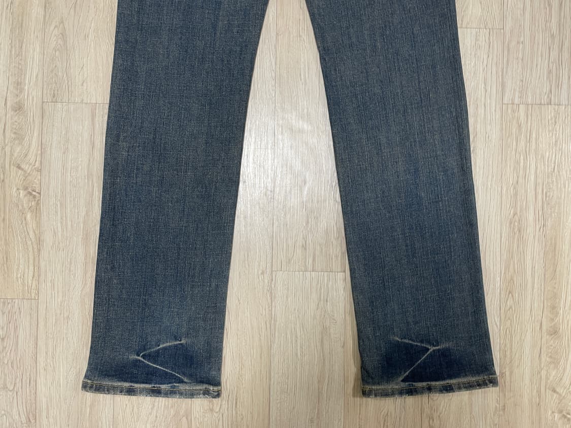 29~30) 70's 복각 랭글러 재팬 오일워싱 데님팬츠 상품이미지9