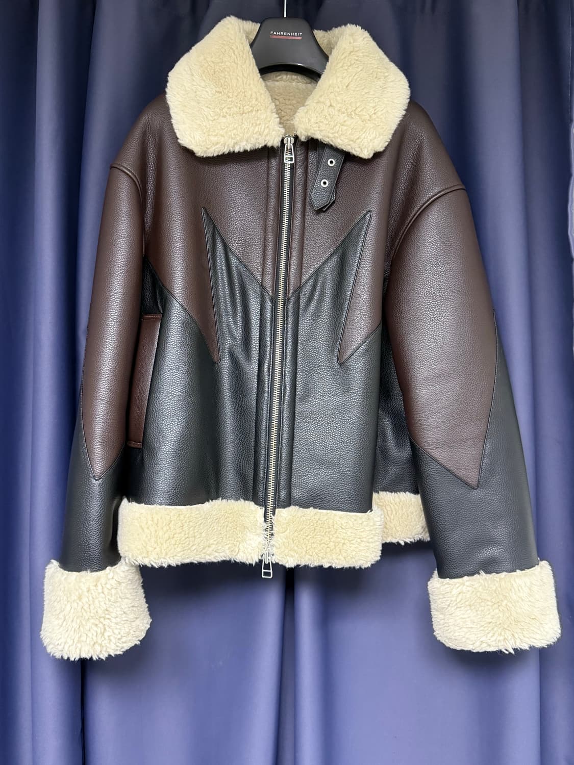 에이카화이트 무스탕 상품이미지2