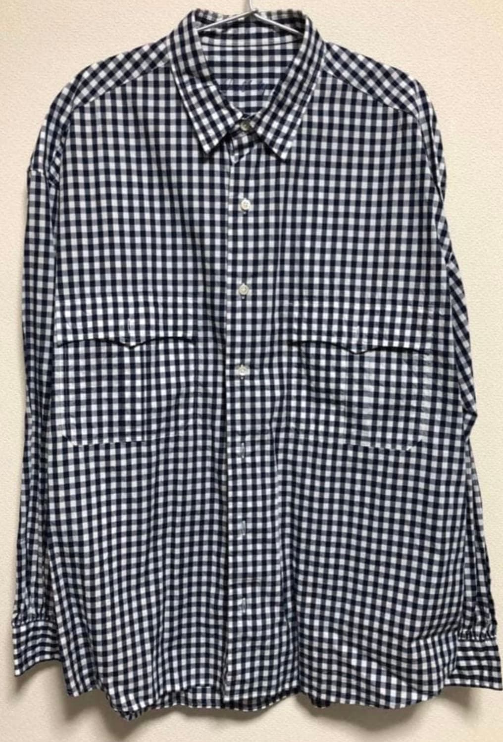 포터클랙식 ROLL UP GINGHAM CHECK SHIRT(L사이즈) 상품이미지1