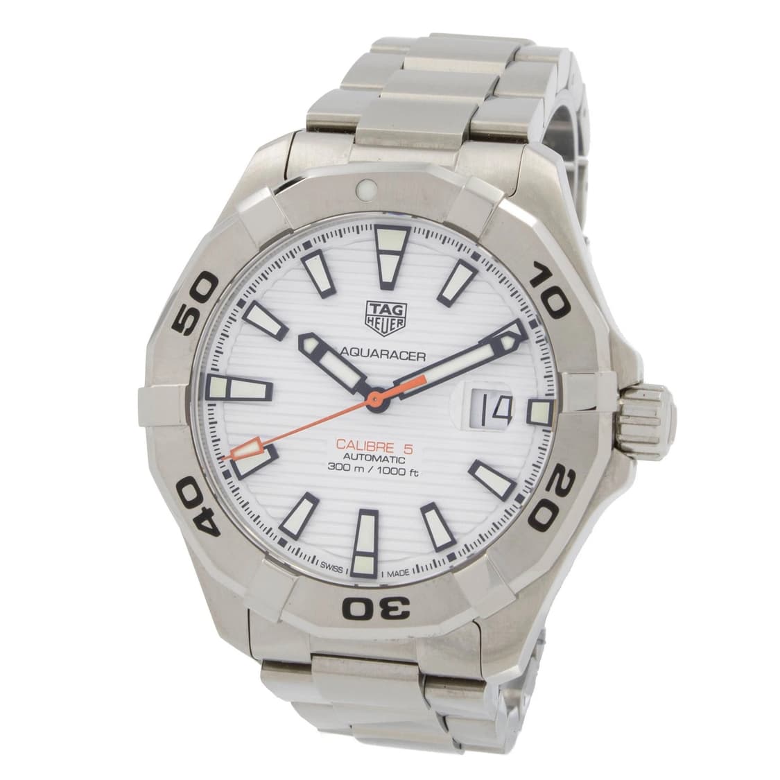 태그호이어 아쿠아레이서(WAY2013) 오토매틱 43mm 스틸 상품이미지2