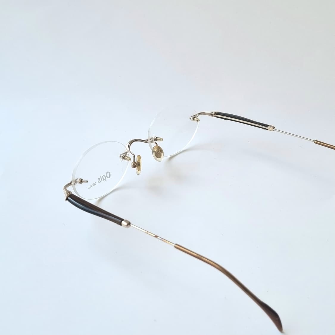 데드스탁 빈티지 오벌 무테 안경테 567 상품이미지6