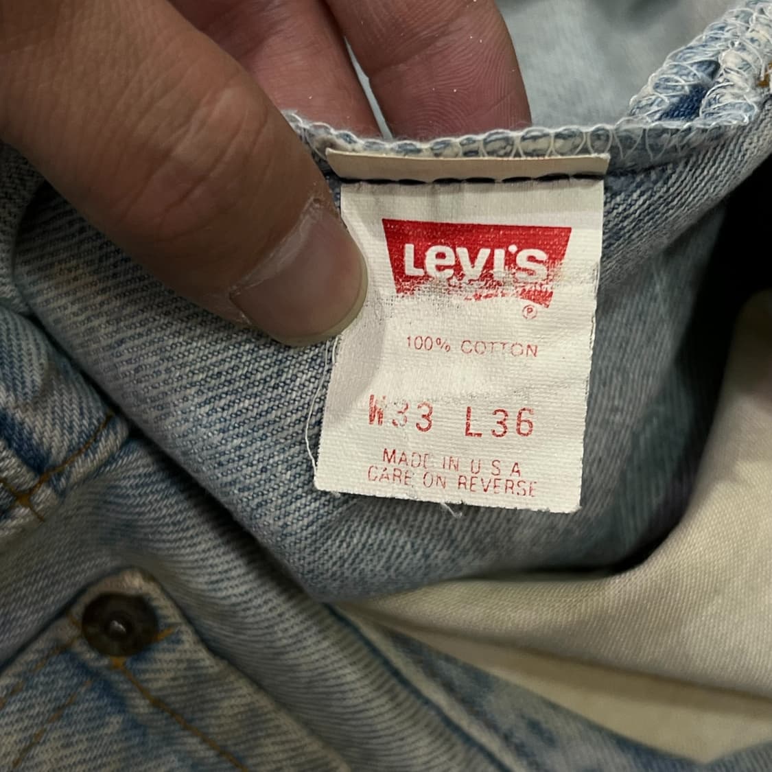  USA 리바이스 501xx 데님팬츠 y13602 상품이미지8