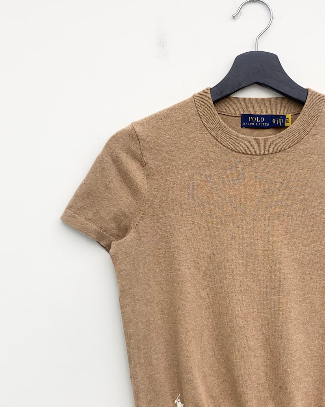 폴로 랄프로렌 라이트브라운 화이트포니 하프티 상품이미지2