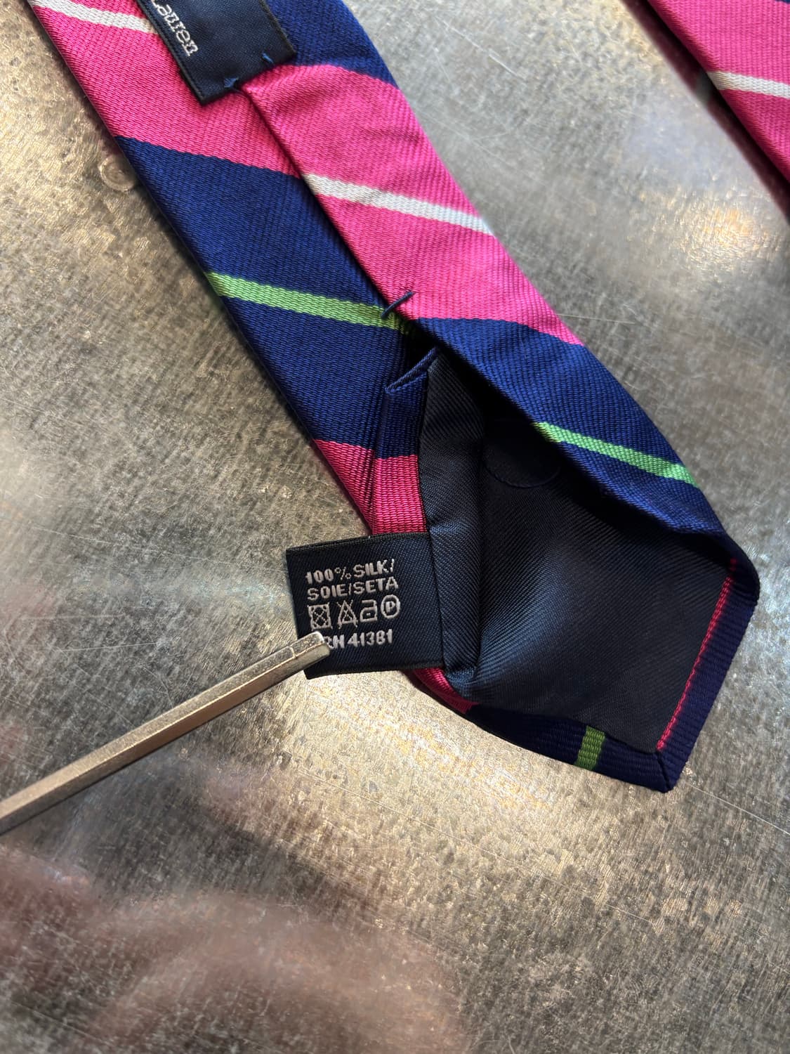 Polo Hand Made Silk tie 상품이미지4