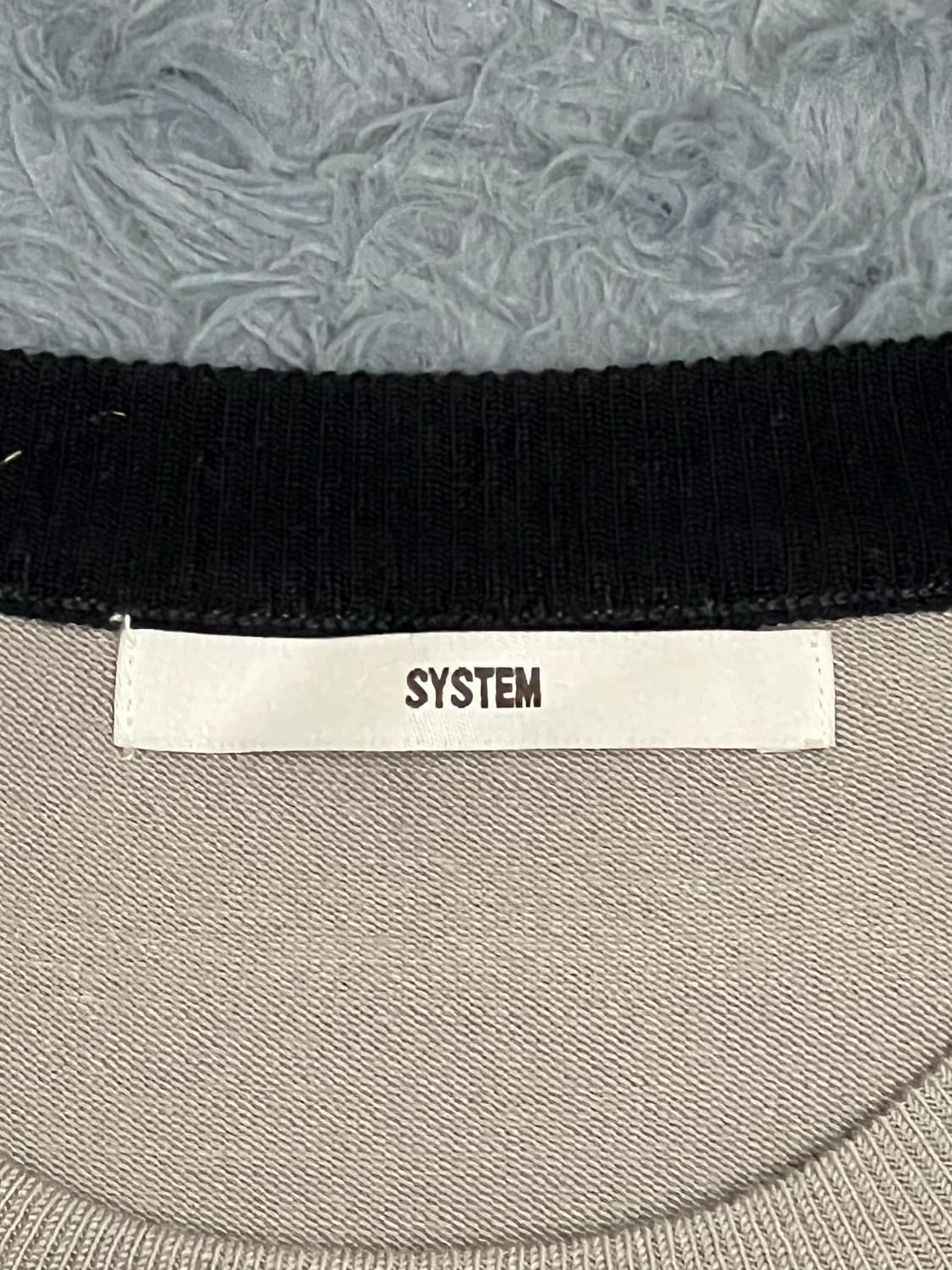 (정품) 시스템옴므 다크베이지 니트 100 상품이미지3