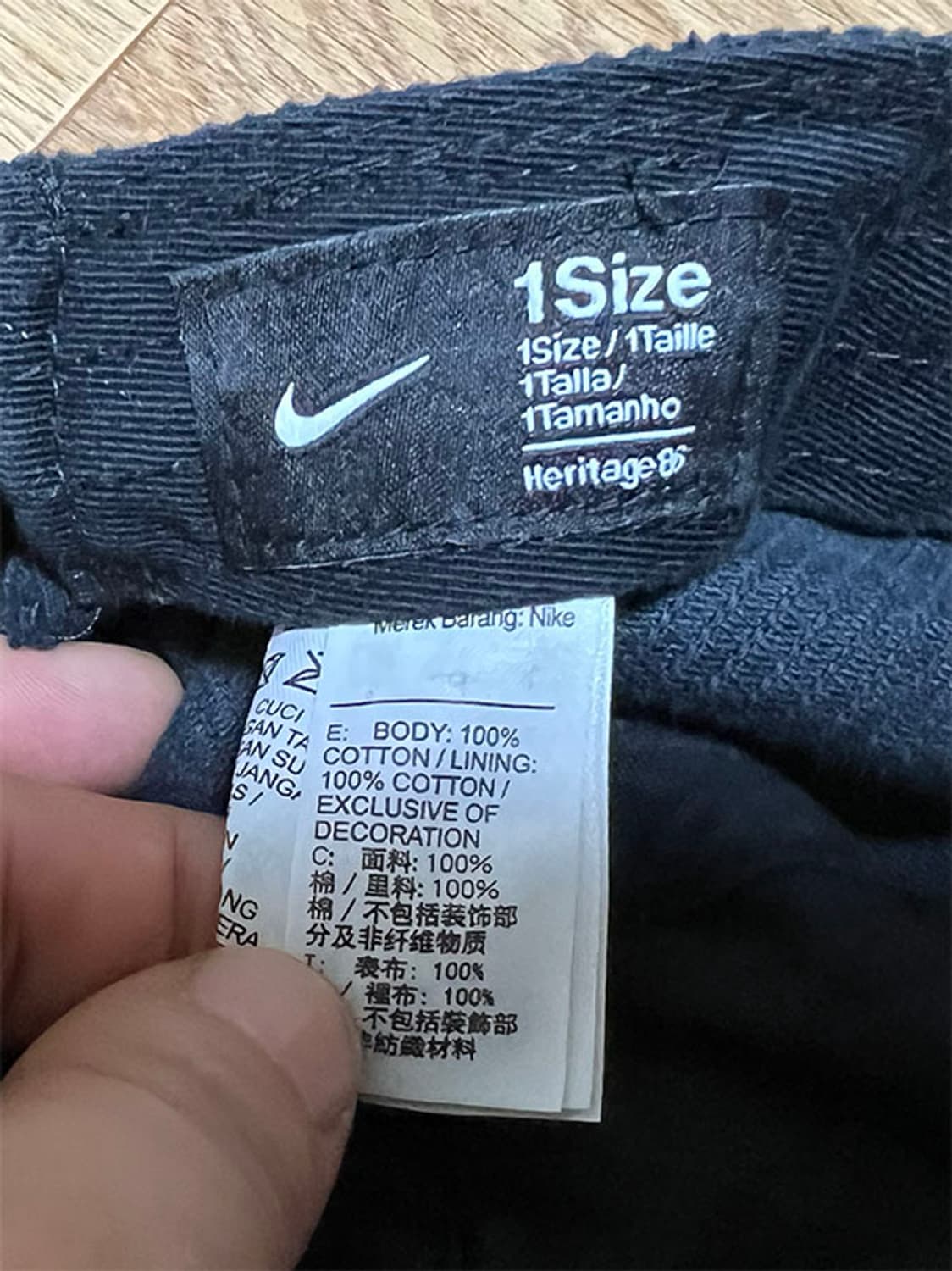 NIKE 나이키 코듀로이 볼캡 캐주얼 모자 공용 상품이미지4