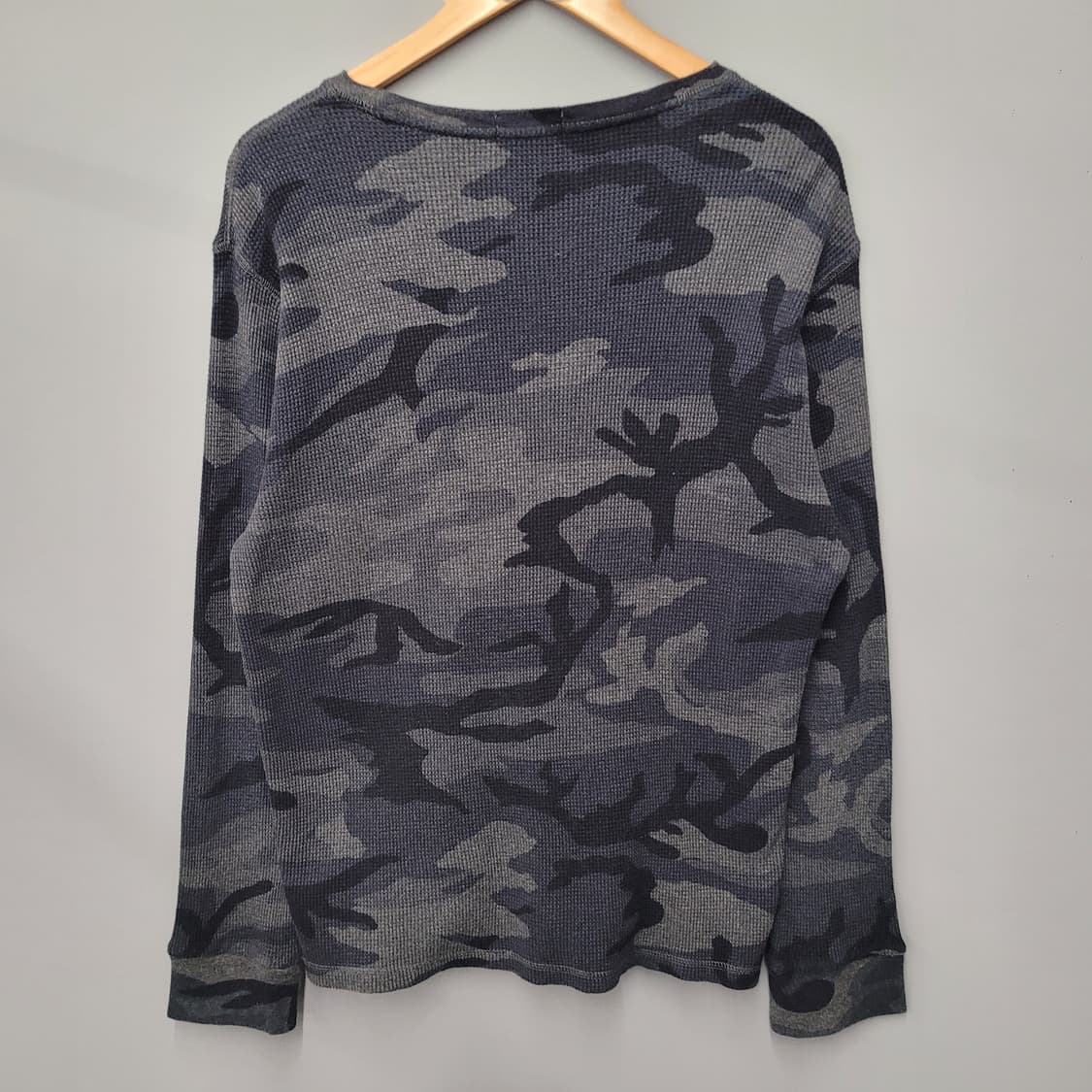 폴로랄프로렌 카모 와플 니트 다크그레이 상품이미지2