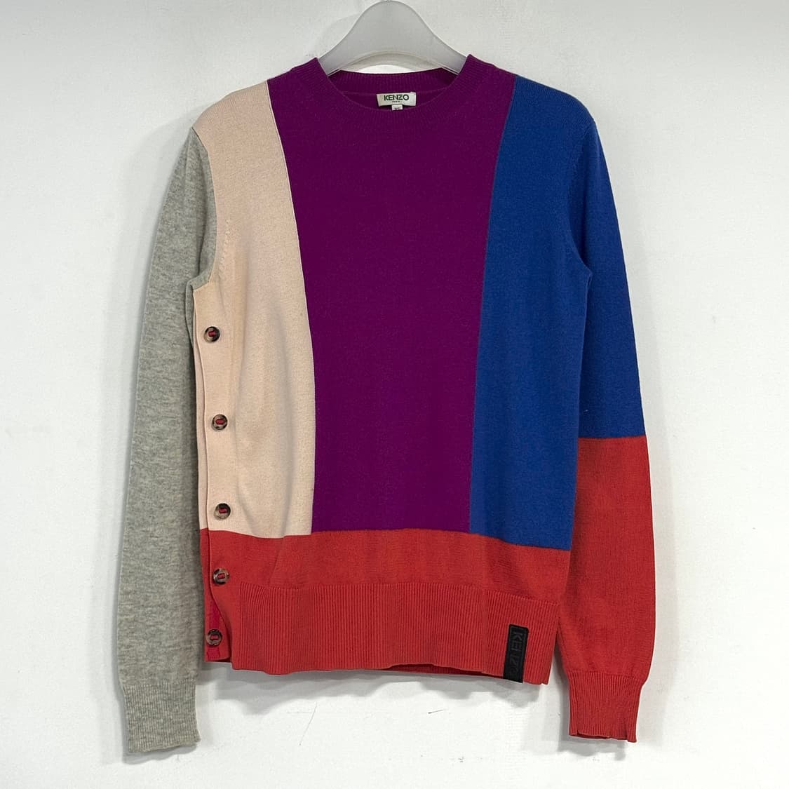 겐조 KENZO 울 캐시미어 멀티컬러 니트 스웨터 상품이미지2