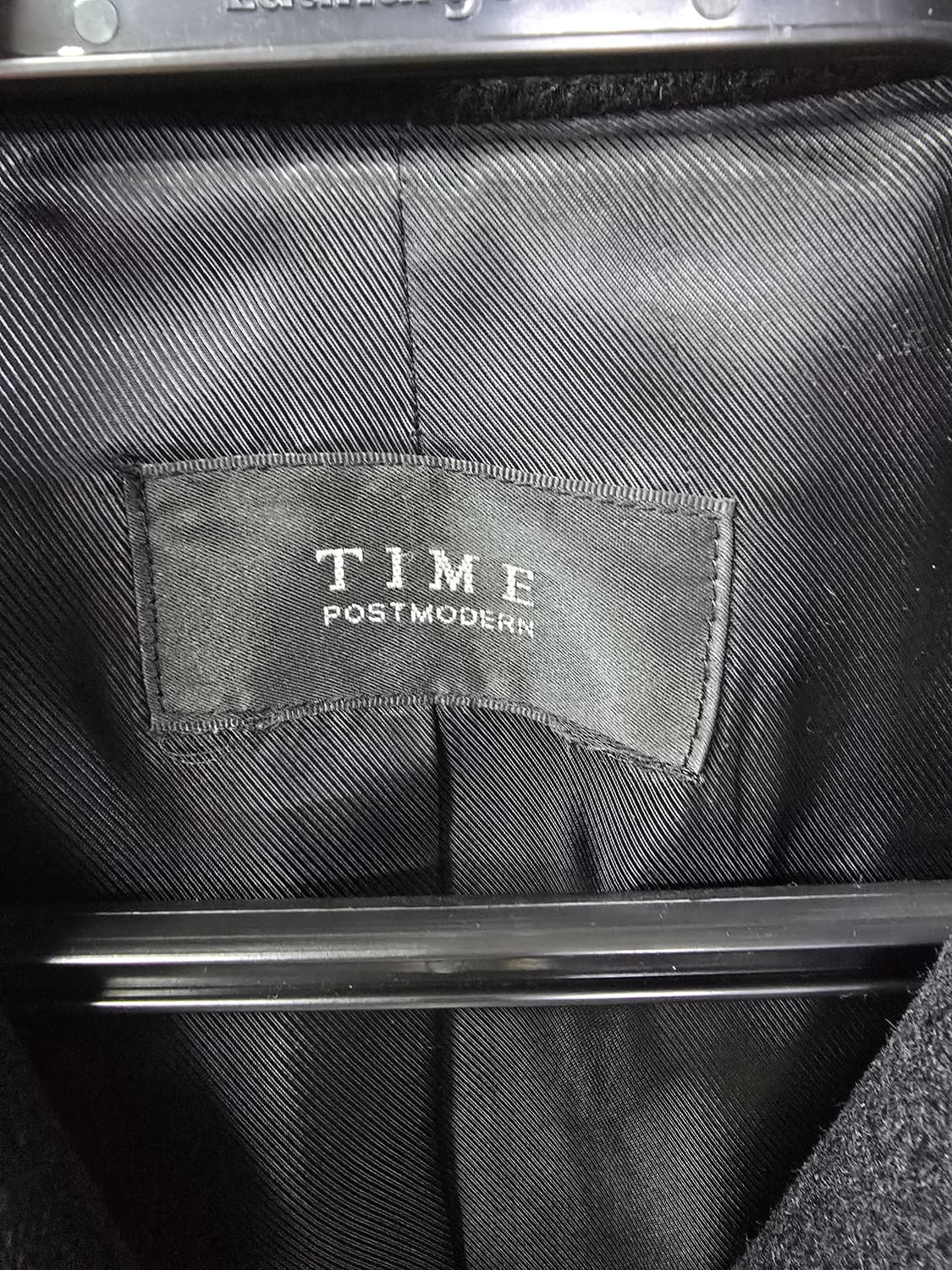 TIME 타임 블랙 캐시미어 코트 (1278) 상품이미지3