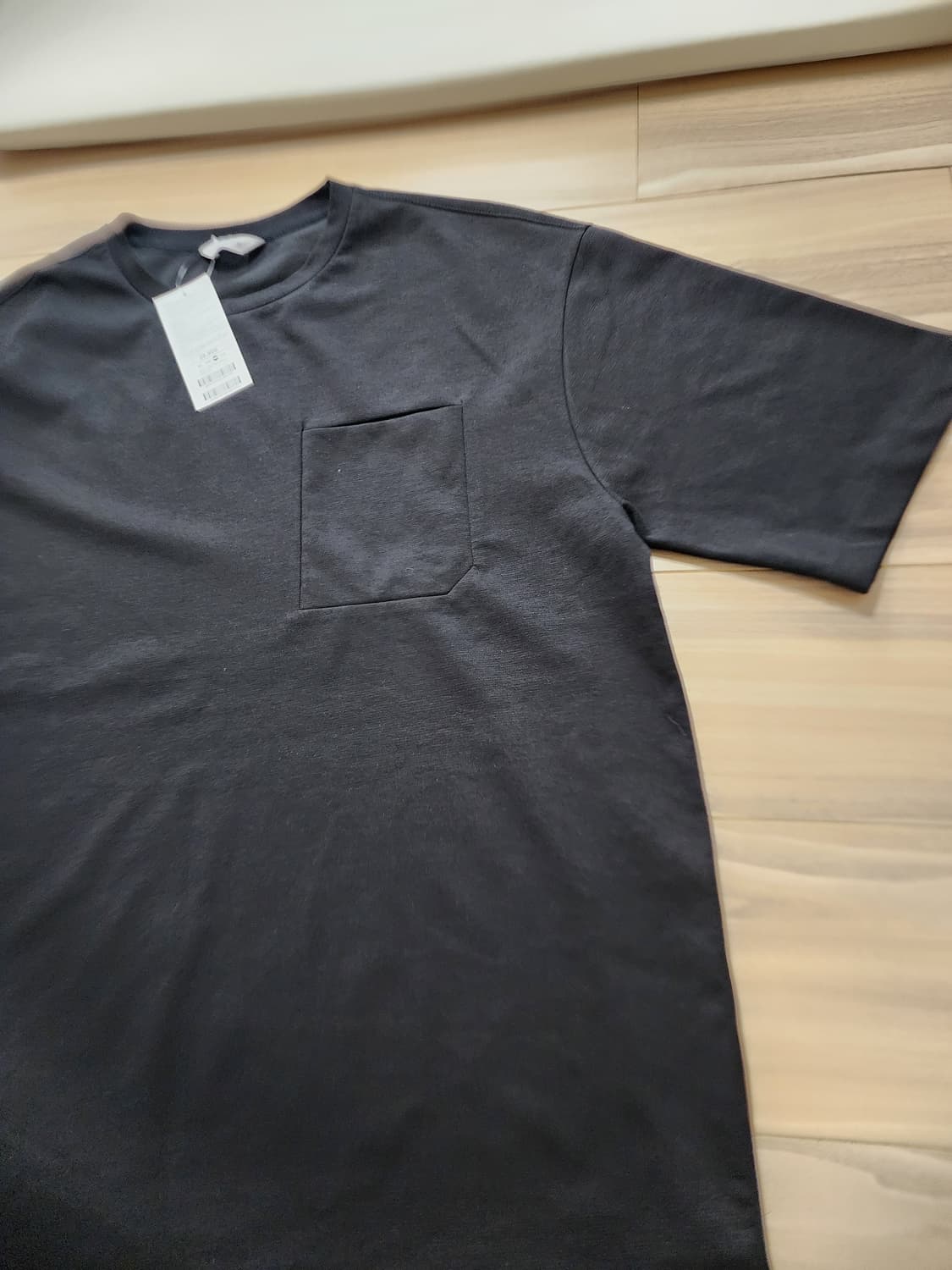 프로젝트엠쿨텐션포켓반팔티셔츠105블랙 상품이미지2