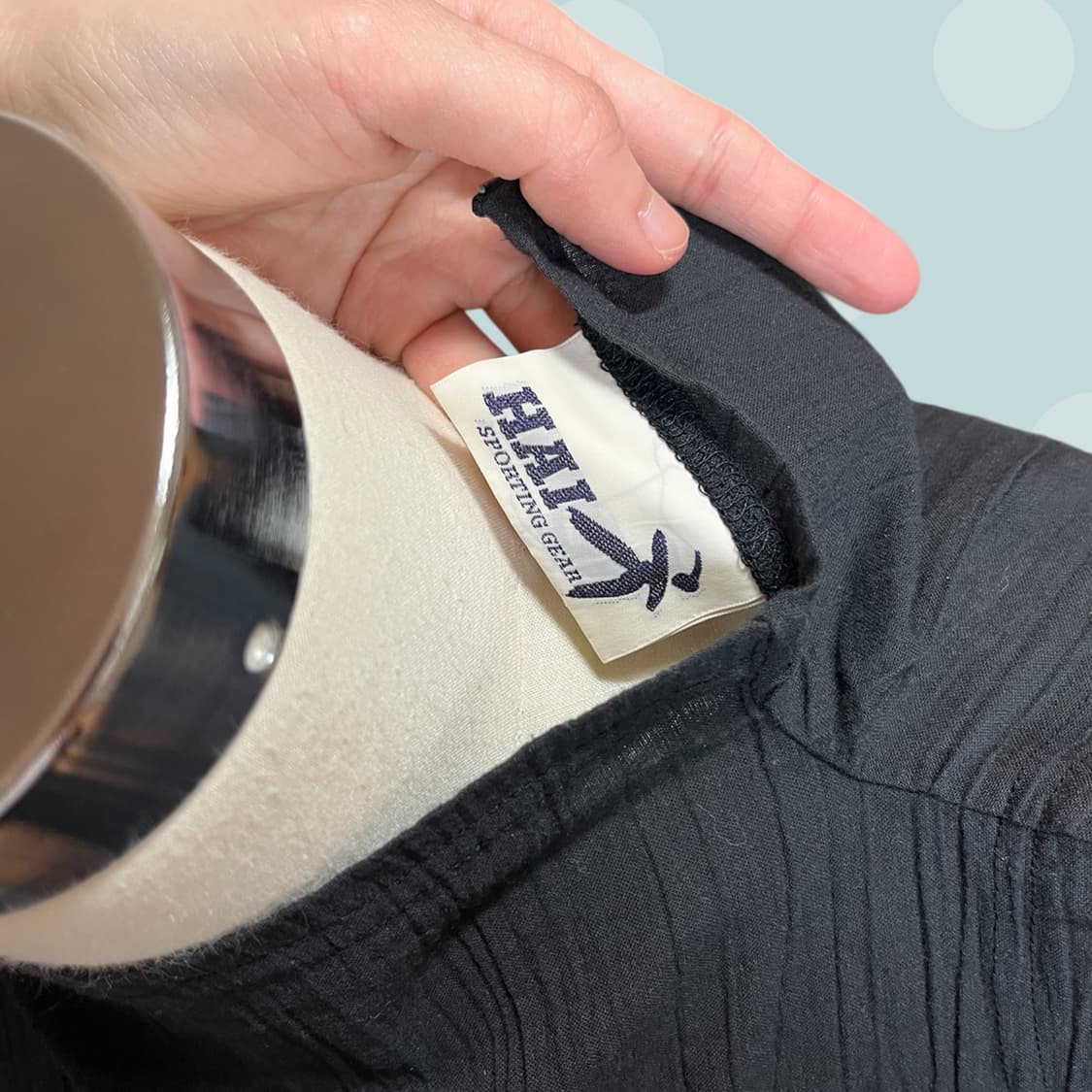 이세이 미야케 레이블 Hai sporting gear 플리츠 슬리브리스 상품이미지5