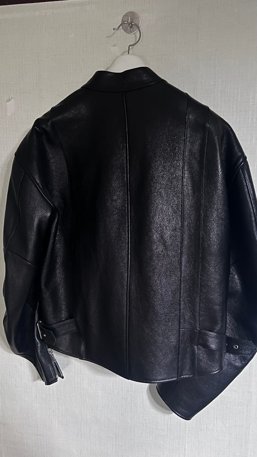 RECTO 24s/s 모터사이클 고트 레더 바이크 자켓 상품이미지4