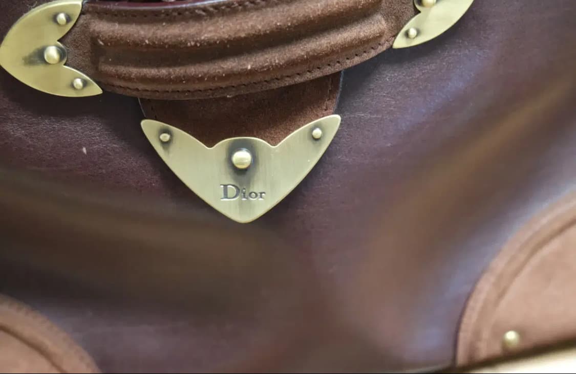 디올 존갈리아노 브라운 잔느백 상품이미지3