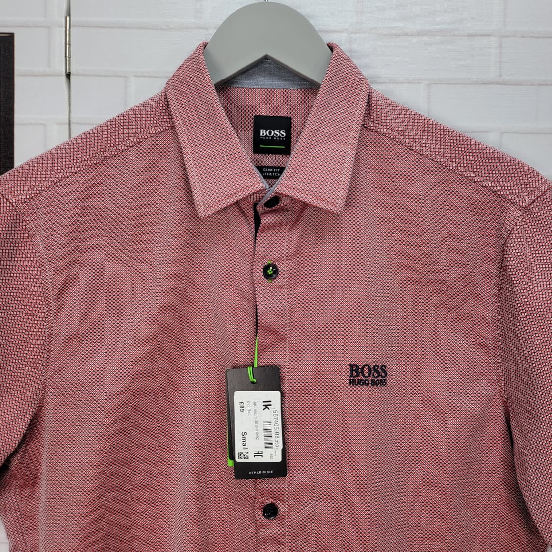 HUGO BOSS 휴고보스 브로우디 반팔 셔츠 S 사이즈 새상품 상품이미지2