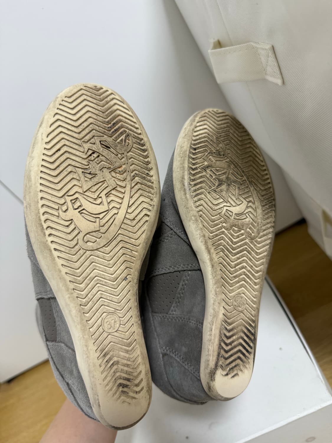 아쉬 ash 보위 웨지힐 하이탑 스니커즈 카키 37 상품이미지6