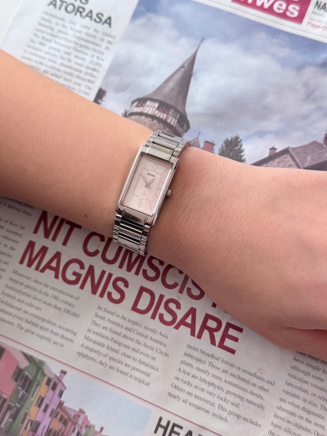 세이코 Seiko Lk 레이디스 스퀘어 상품이미지4