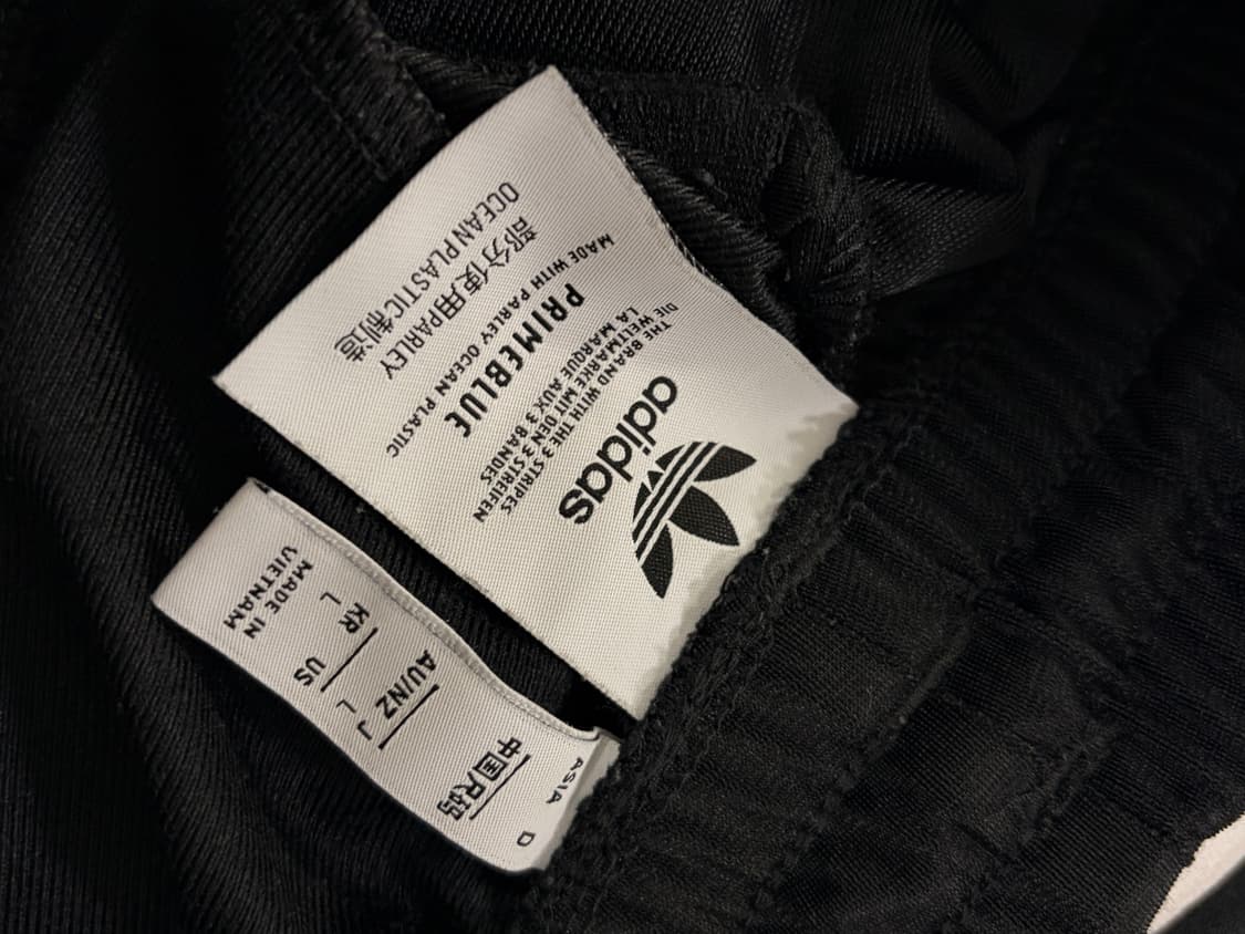 아디다스 삼선 트레이닝 바지 블랙 상품이미지6