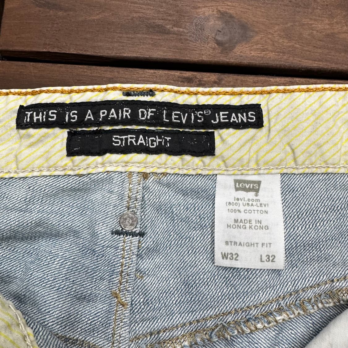 리바이스 스트레이트 데님 (32)  상품이미지6