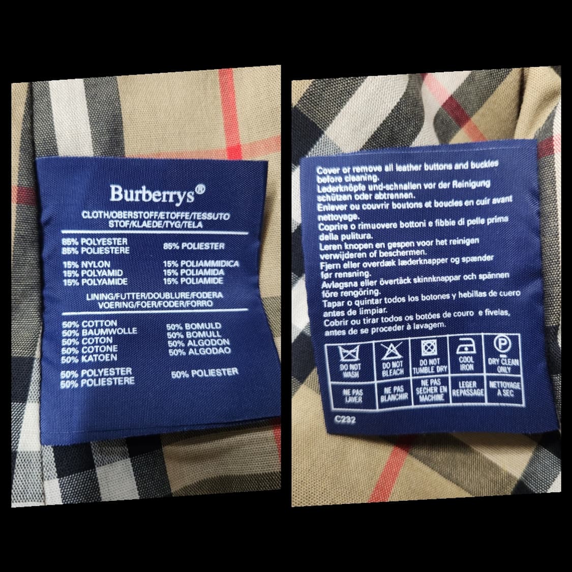 정품 버버리 여성 클래식 트렌치코트 12 (66~) 상품이미지8