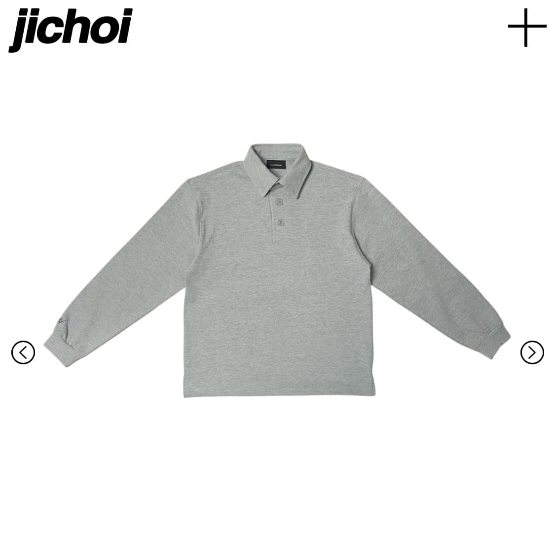 지초이 PK SHIRT (GREY) 상품이미지1