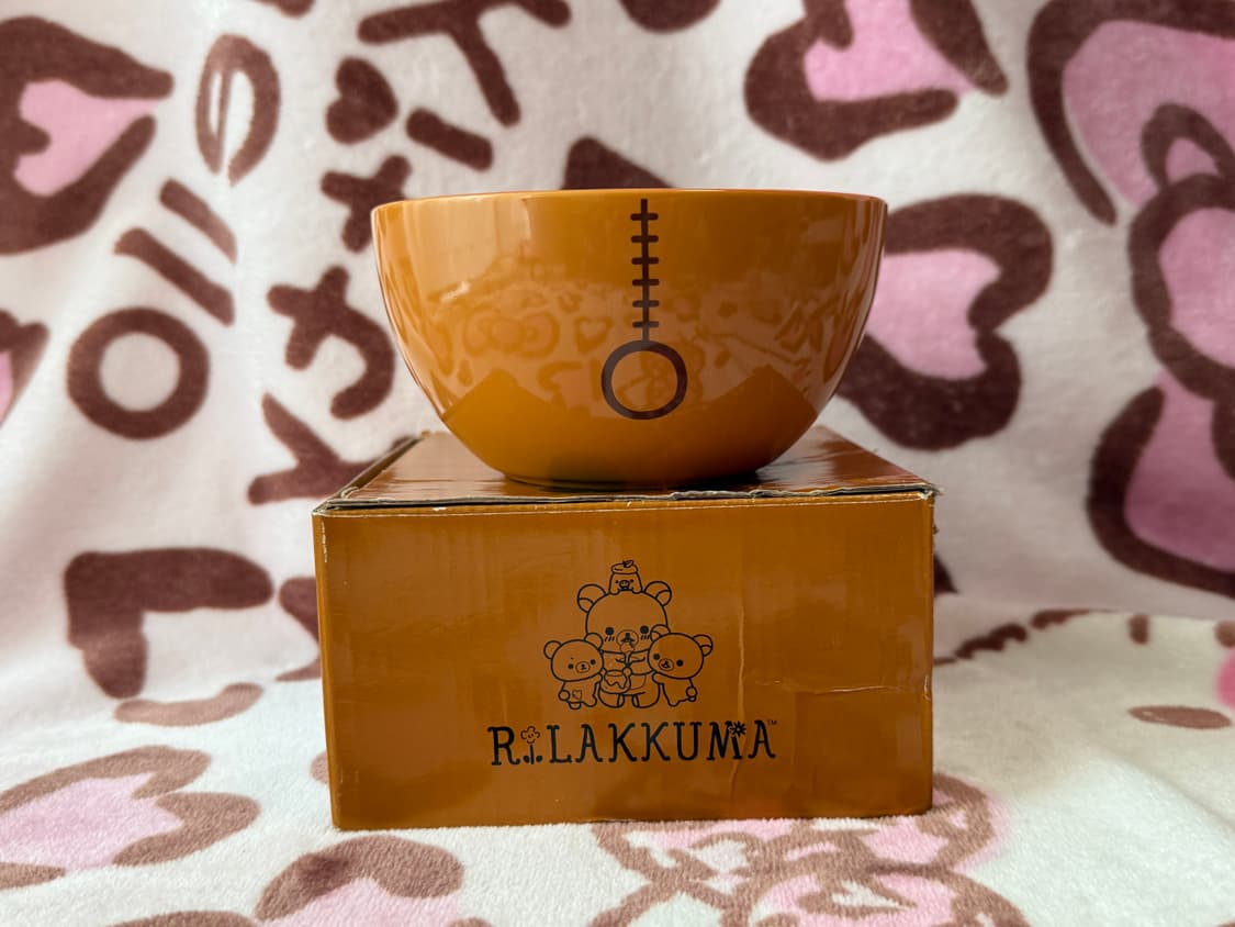 고전 리락쿠마 그릇 상품이미지2