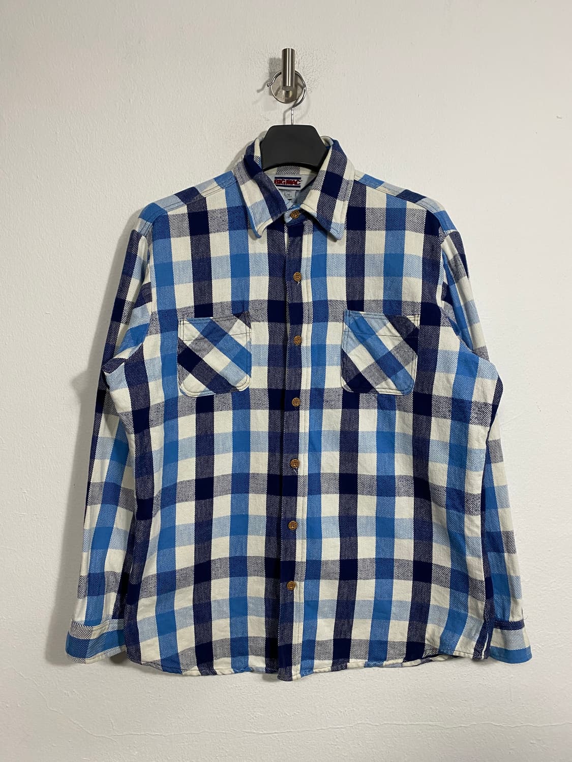 80s usa Bigmac 헤비코튼 셔츠 상품이미지1