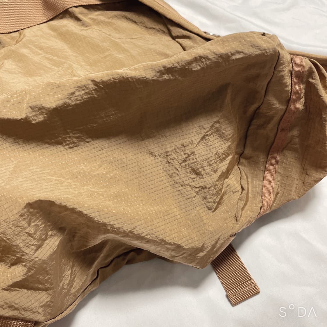 Smoothmood 스무스무드 나일론 백팩 브라운 상품이미지5