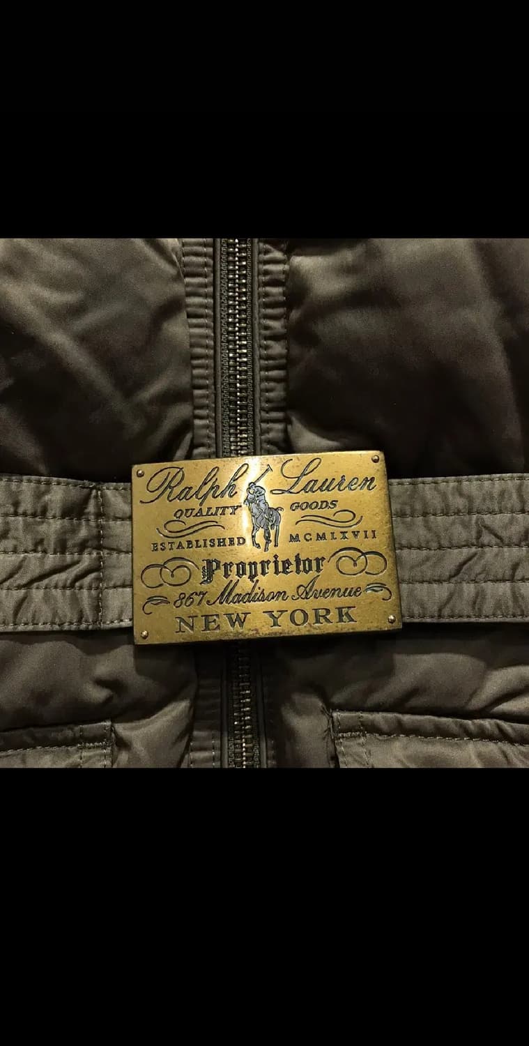 [[M, A급] 폴로(POLO) 랄프 로렌 벨티드 다운 자켓 상품이미지4