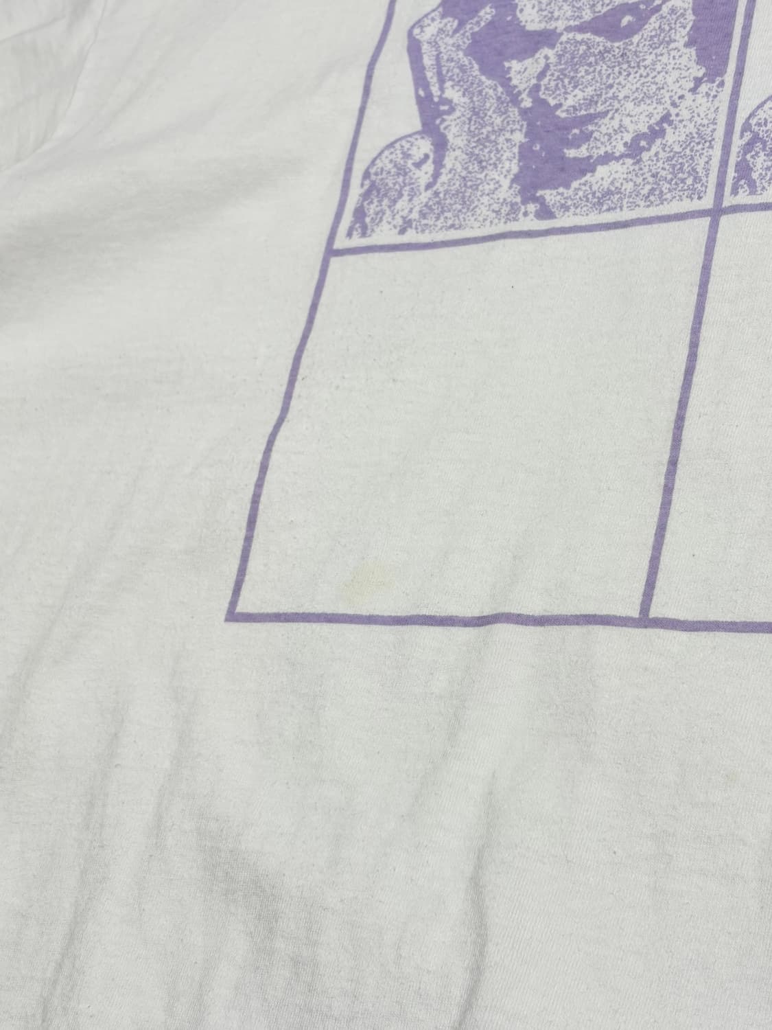 [XL] 카브엠트 21AW 스퀘어스 지구라트 반팔 티셔츠 화이트 퍼플 상품이미지6