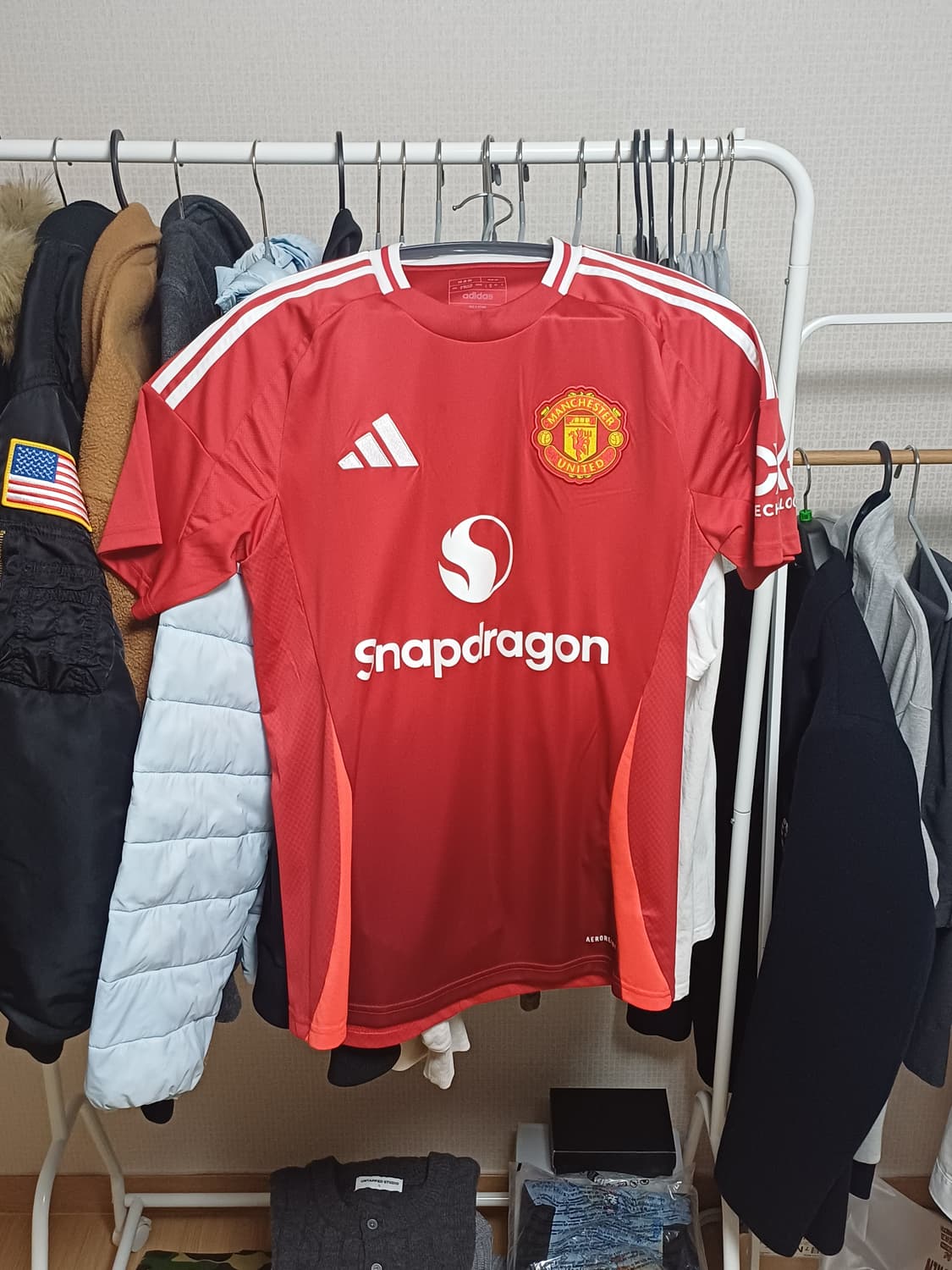 아디다스 맨체스터 유나이티드 2024/25 홈 저지 상품이미지1