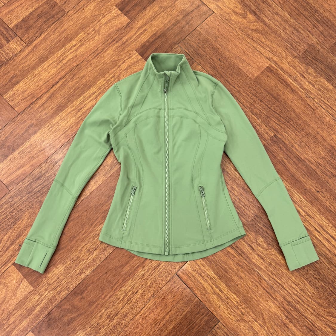 여성용 6 룰루레몬 디파인 그린 집업  상품이미지2