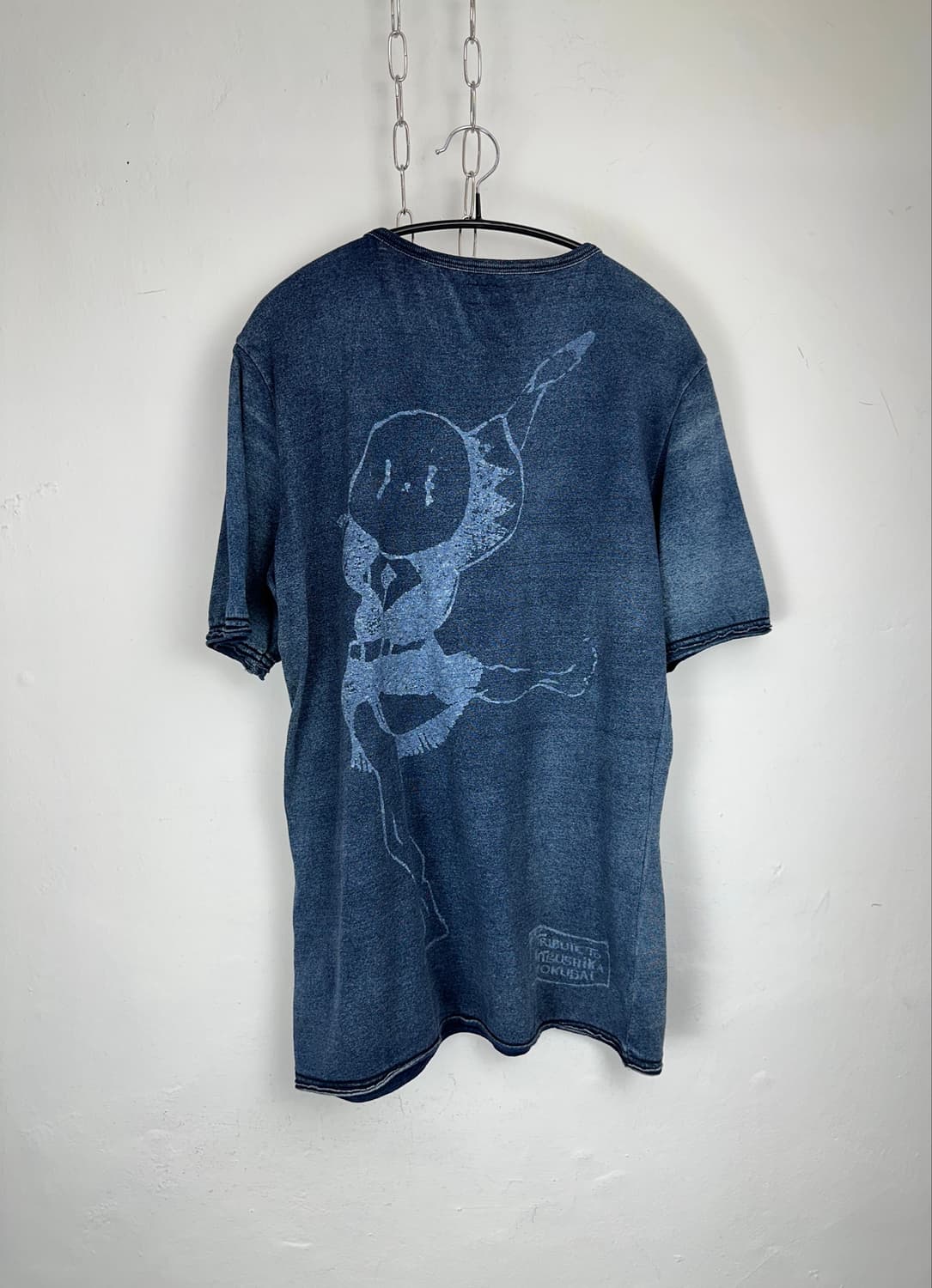 Armani Jeans Indigo Wash Graphic T-Shirt 상품이미지6
