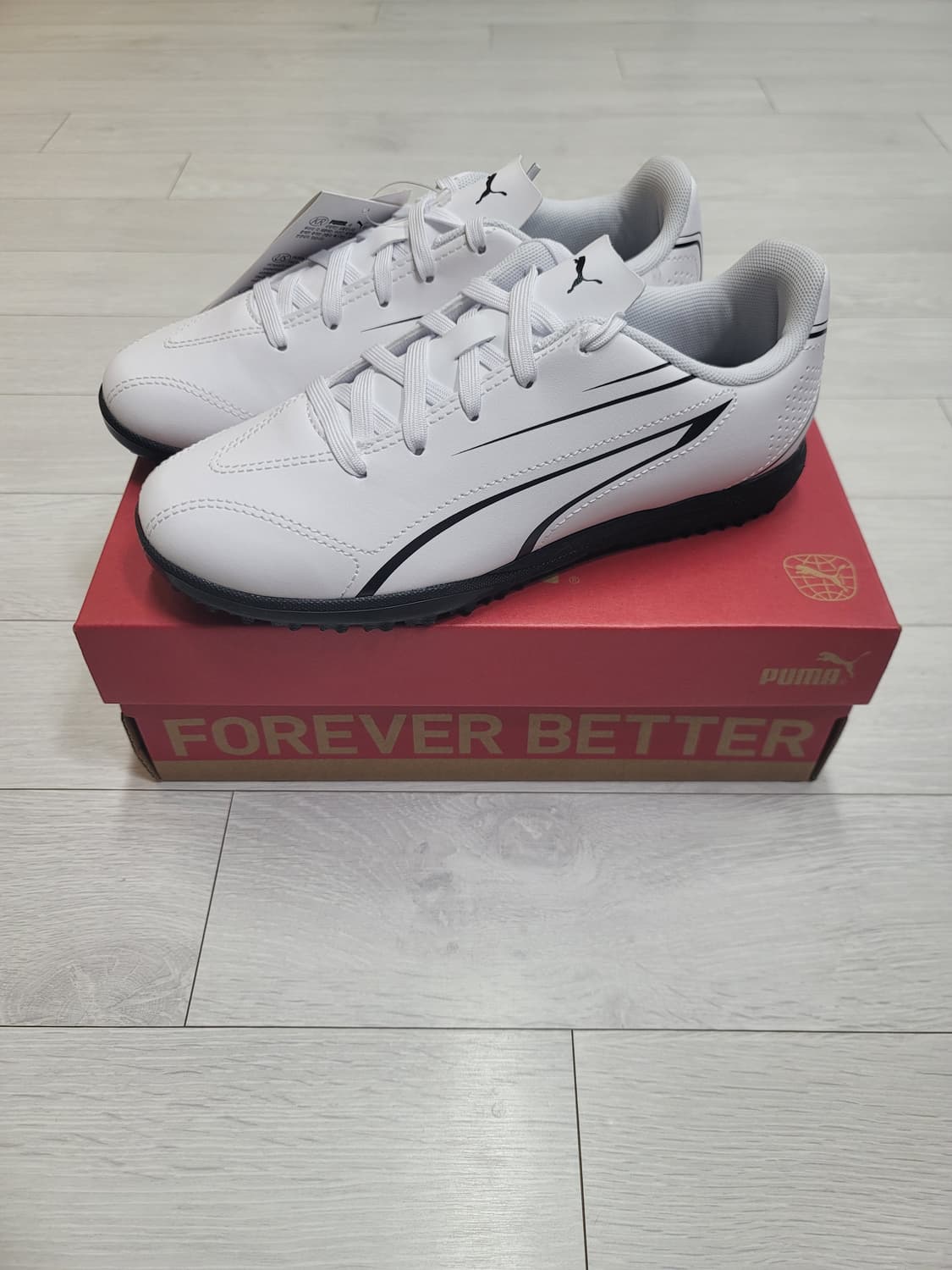 (220)푸마 풋살화 비토리아 TT Jr.[대전 직거래도 가능] 상품이미지4