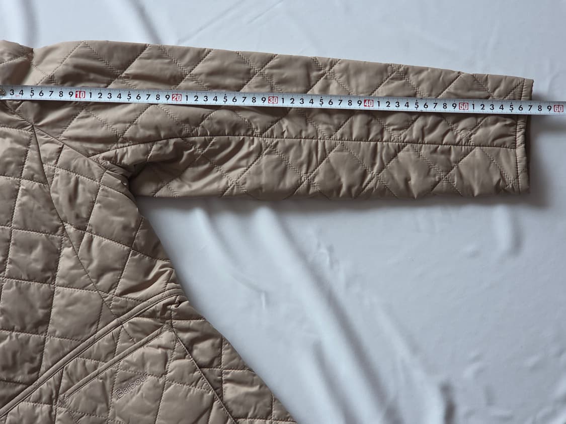 바버 퀼팅 자켓 베이지 UK 14 상품이미지6