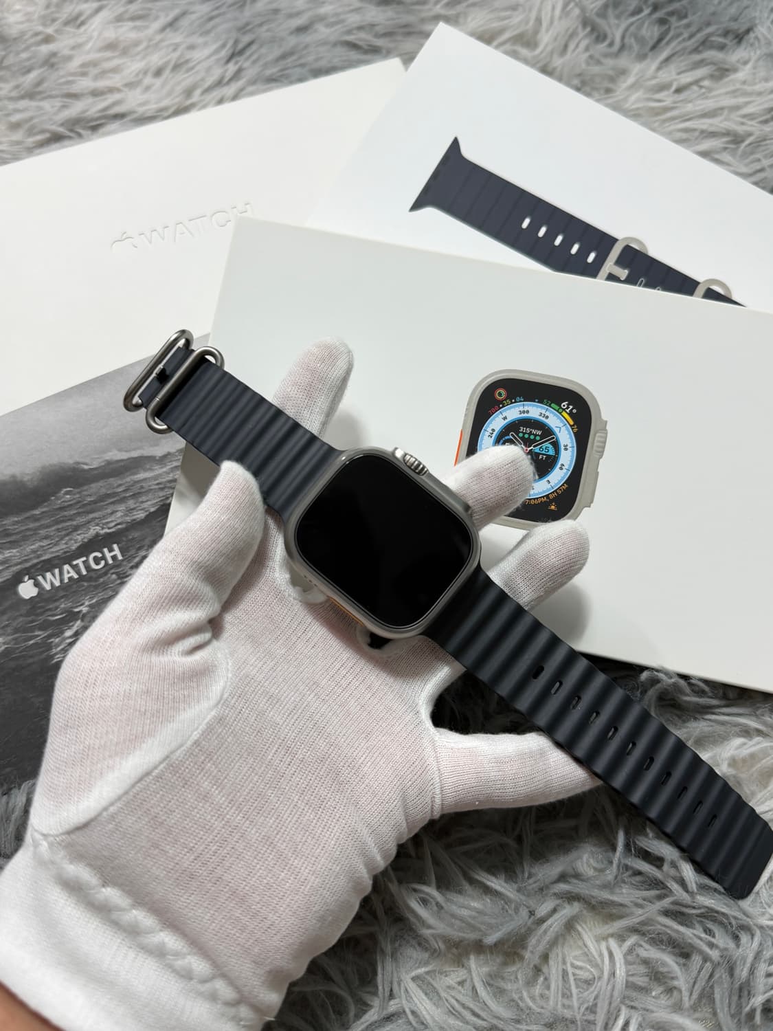 애플워치 울트라 티타늄 49mm 풀박스 상품이미지3