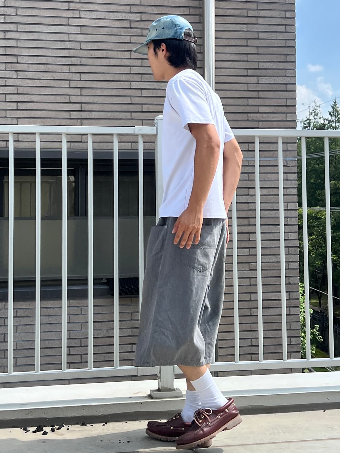 빈티지 버뮤다 팬츠 상품이미지3