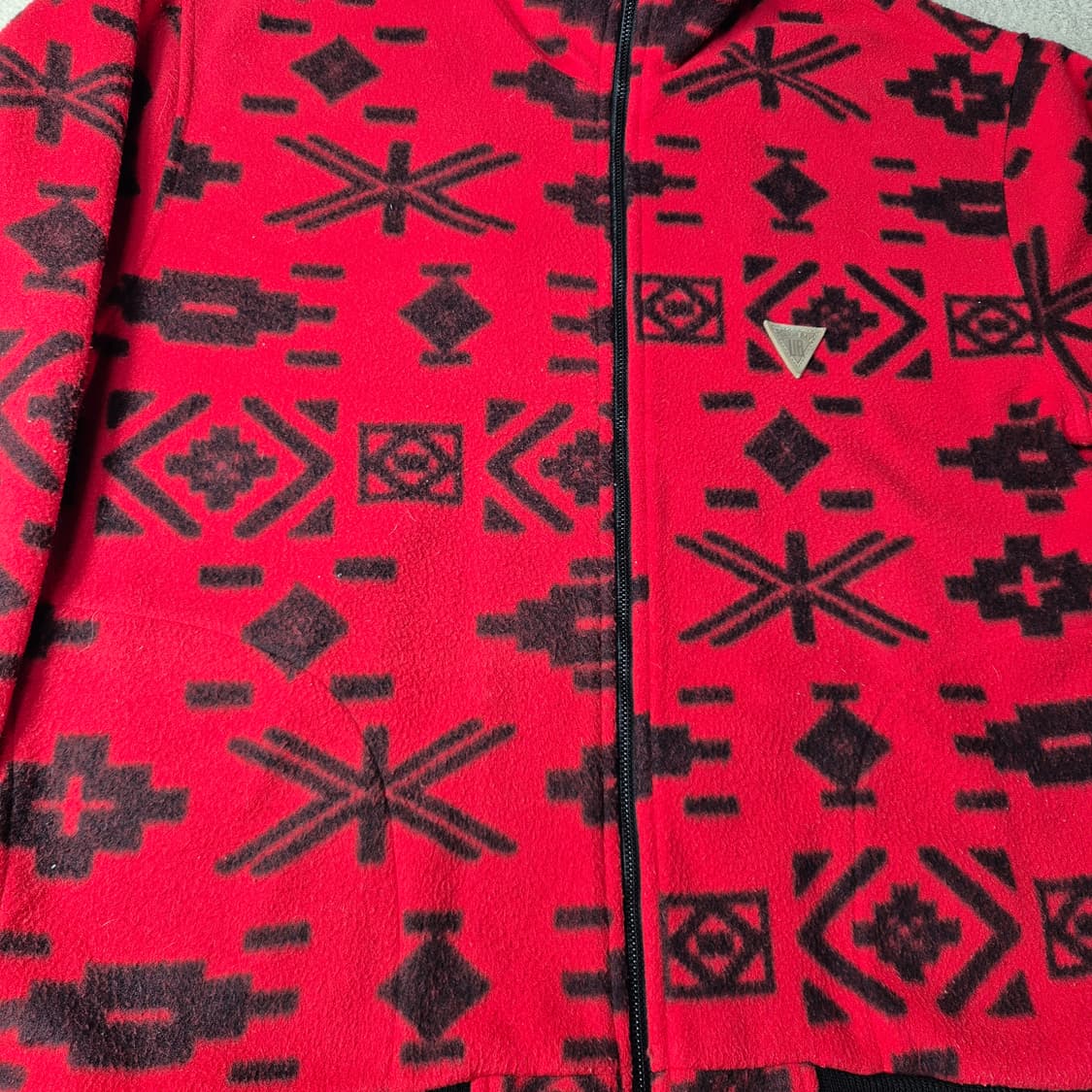 90s 미제 패턴 플리스 상품이미지2