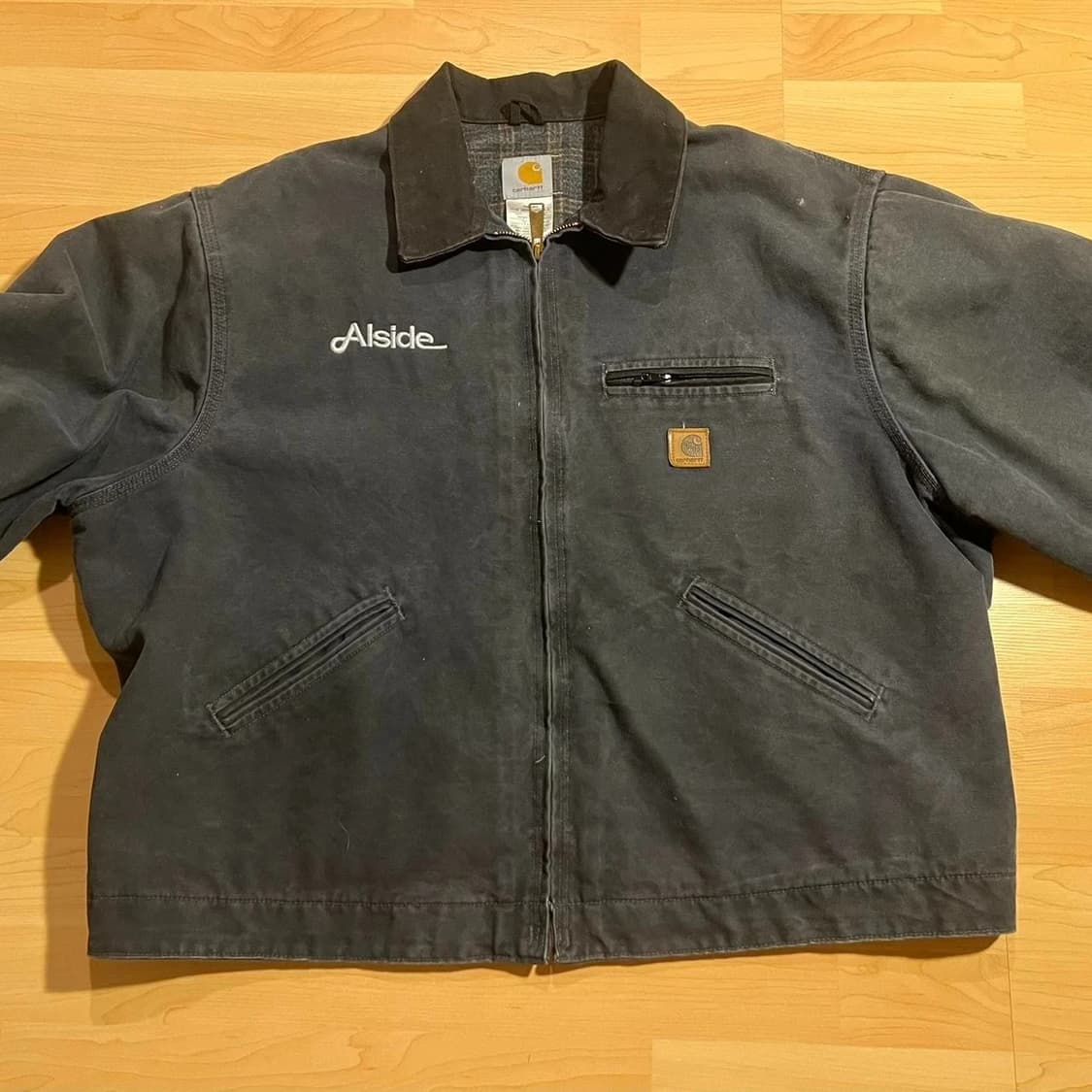 칼하트 J97 빈티지 디트로이트 자켓 청록색 상품이미지3