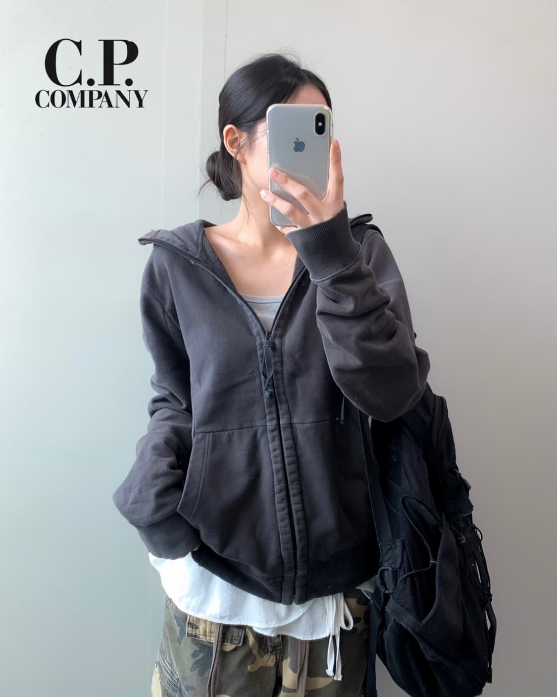 C.P company 씨피 컴퍼니 후드집업 상품이미지2