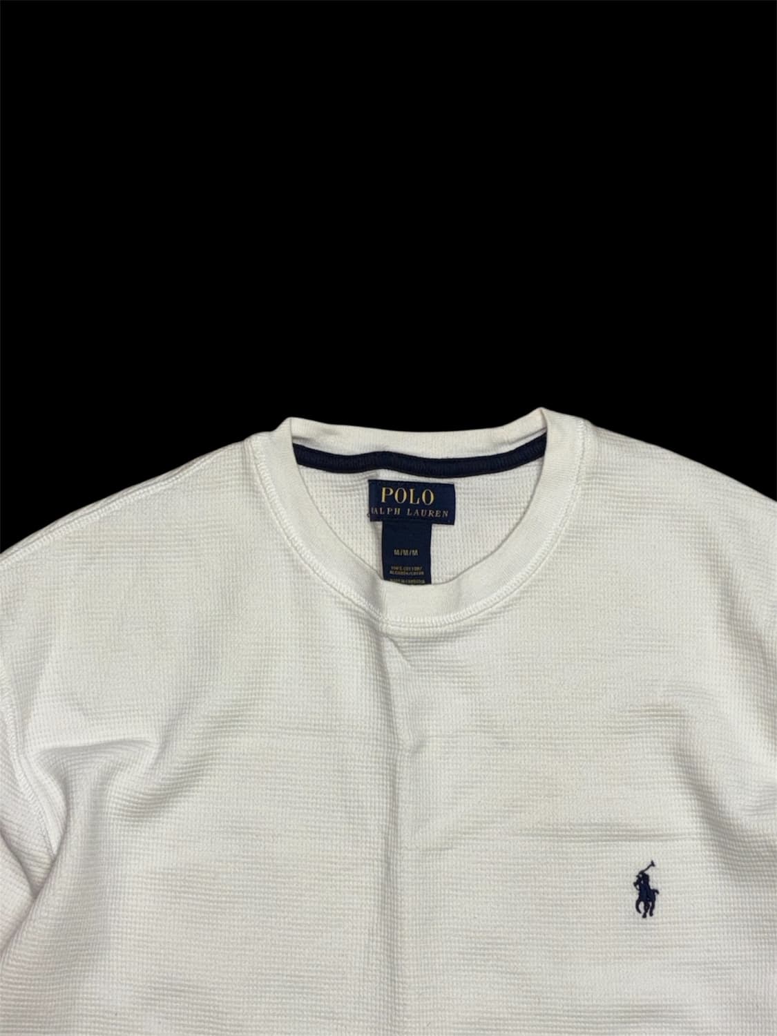 폴로 랄프로렌 화이트 와플 롱슬리브 상품이미지4