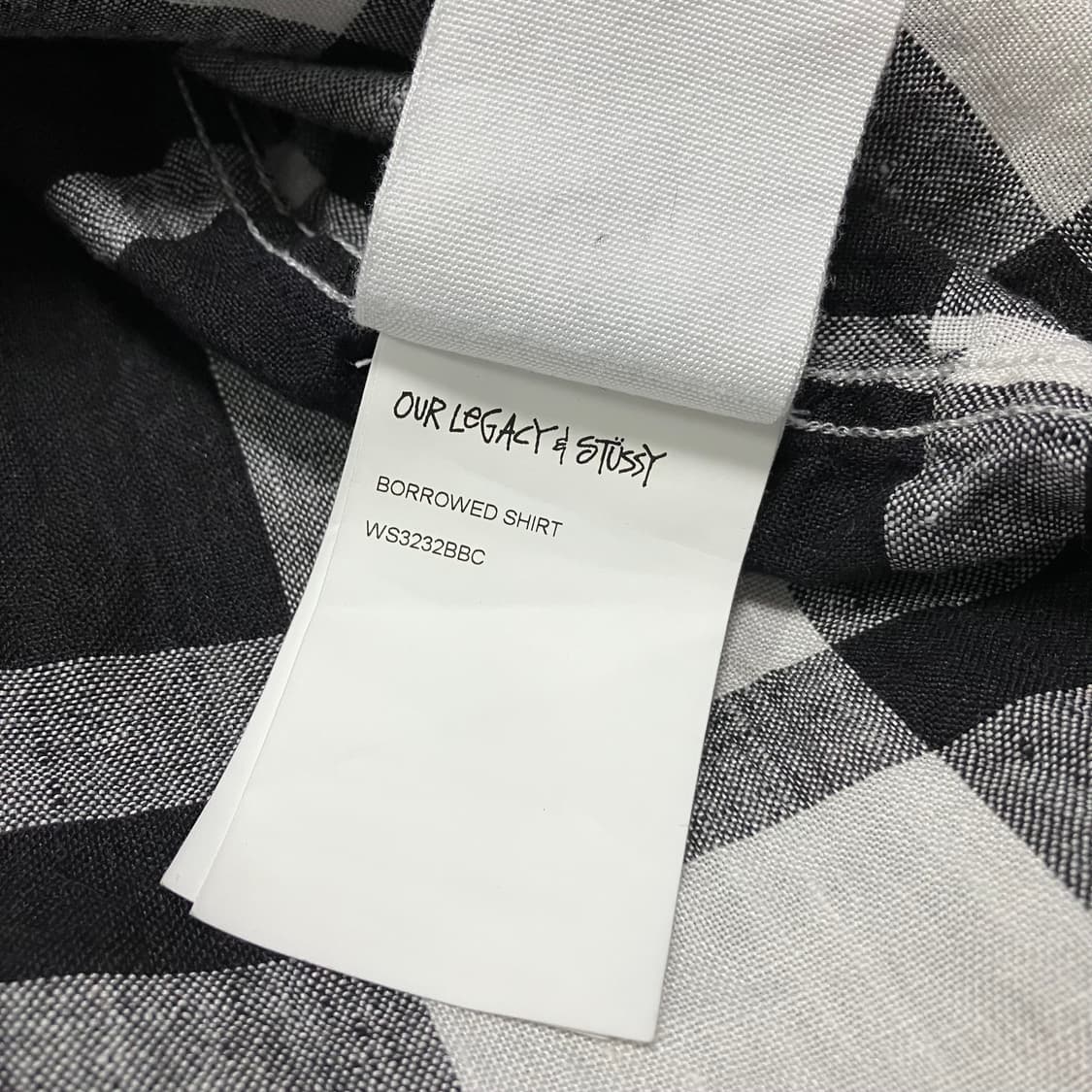 [OurLegacy] 아워레가시 x 스투시 보로우드 셔츠 상품이미지9