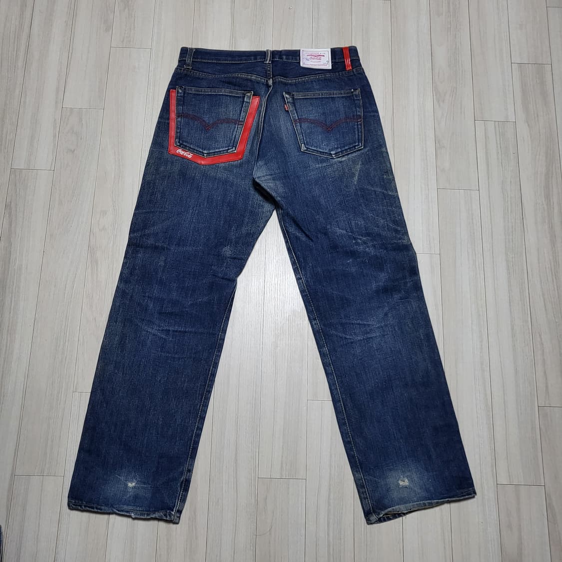 (32) LVC 리바이스 501 코카콜라 made in usa levis 상품이미지3