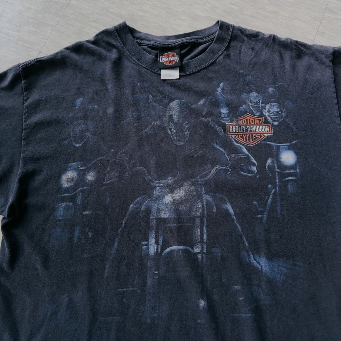 90s MADE IN USA 할리데이비슨 반팔 티셔츠 XL 상품이미지1